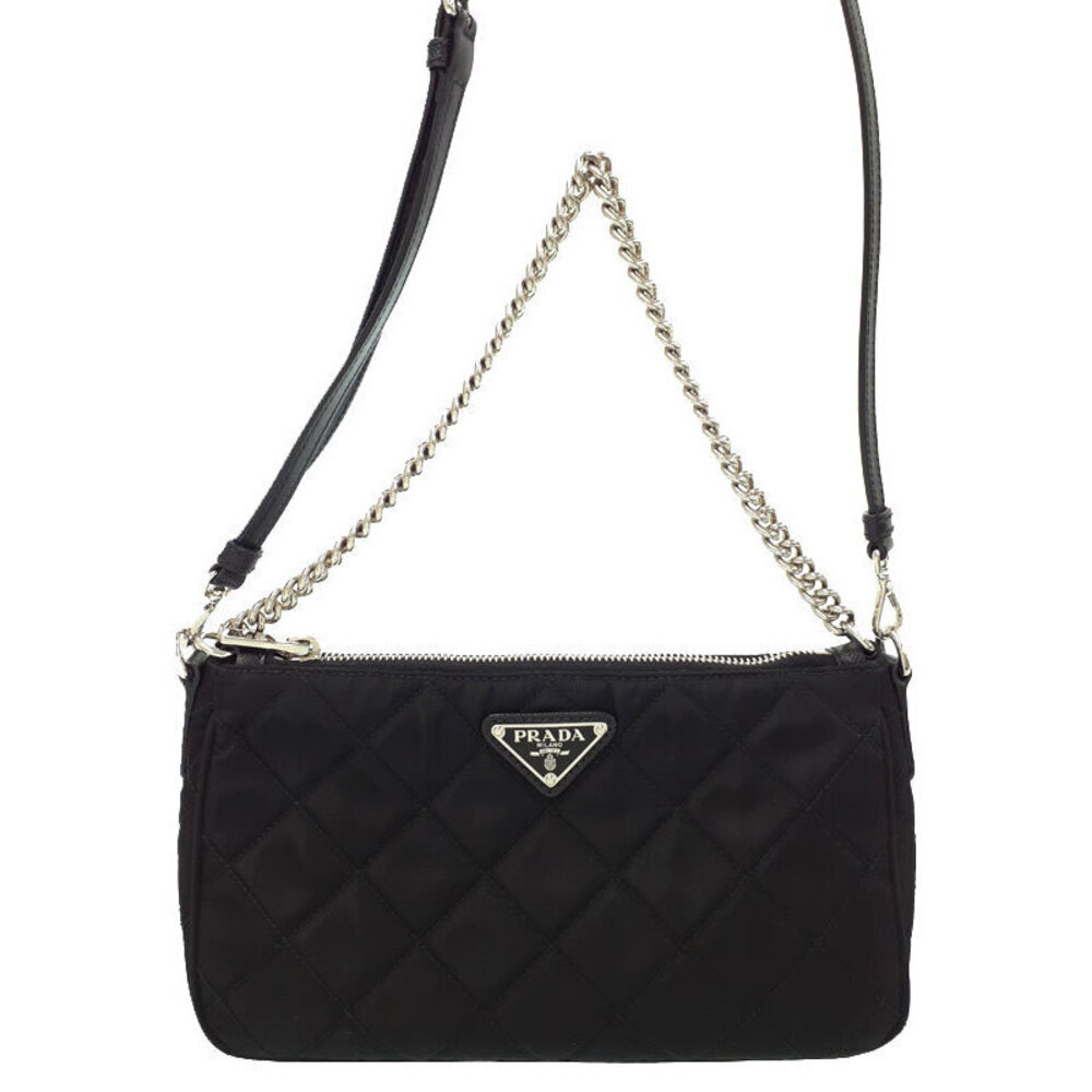 PRADA Quilted Chain Handbag Bag